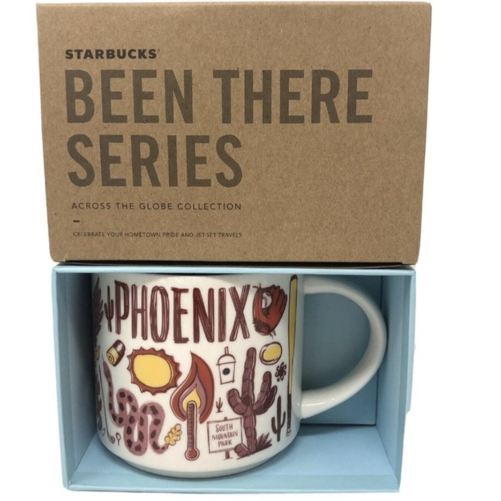 NEW Starbucks PHOENIX Been There Series Coffee Mug Tea Cup 14 Oz  Mug